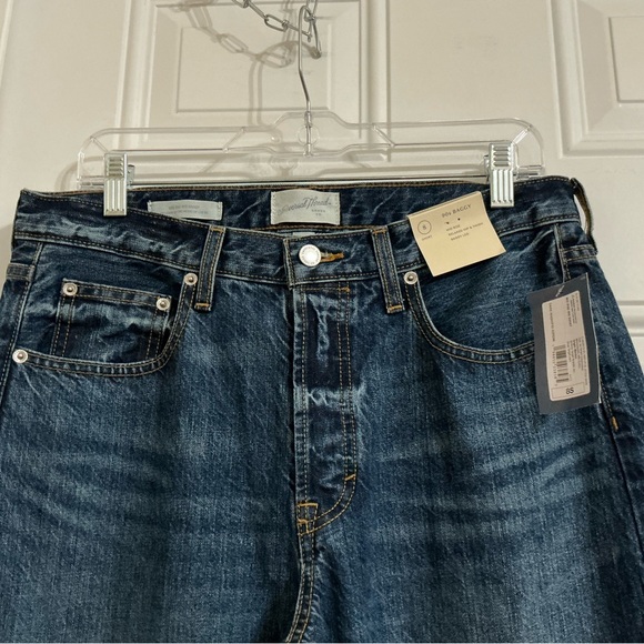 Universal Thread Women’s Blue Mid-Rise 90’s Baggy Jeans Size 8S - Picture 2 of 9